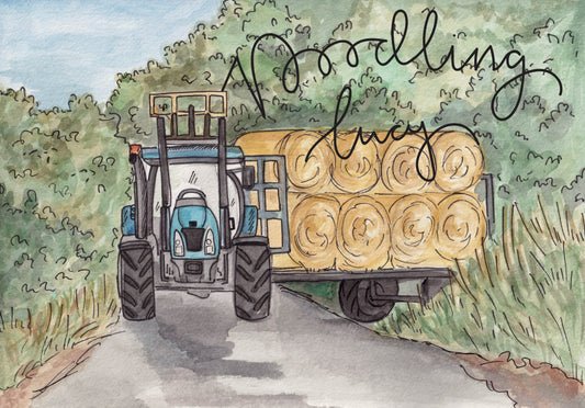 Harvest A4 Original Watercolour