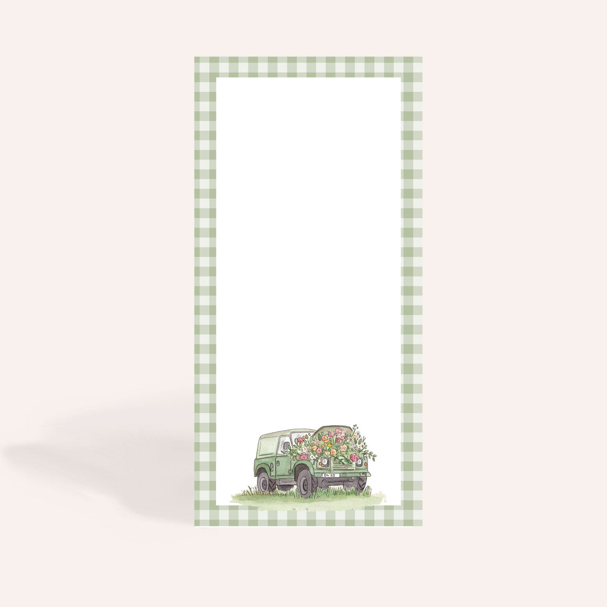 Floral Defender List Pad
