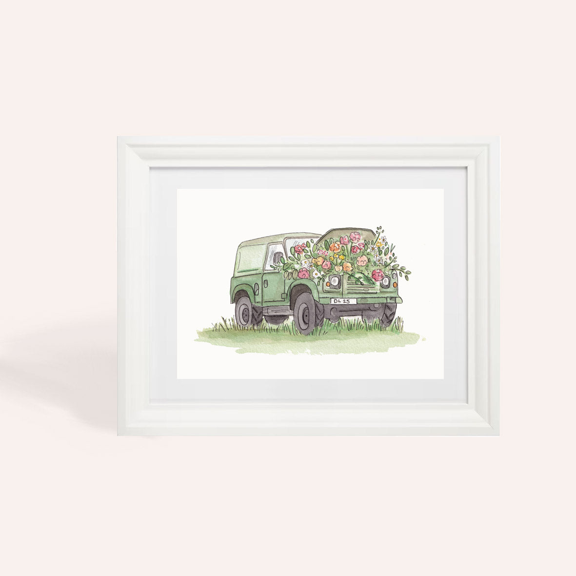 Floral Defender A4 Print