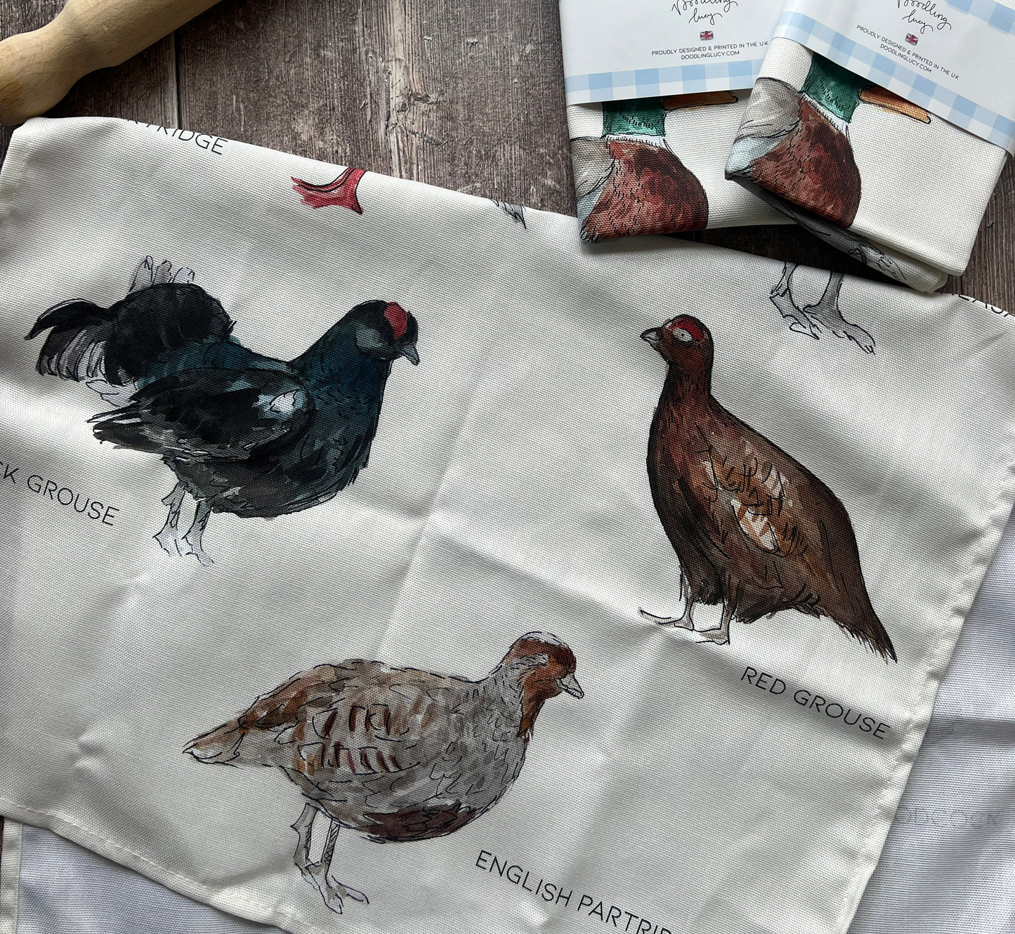 Game Bird Tea Towel