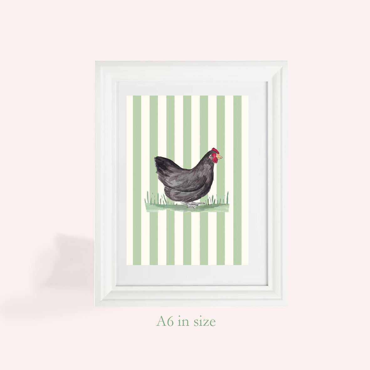 Gerty A6 Art Print
