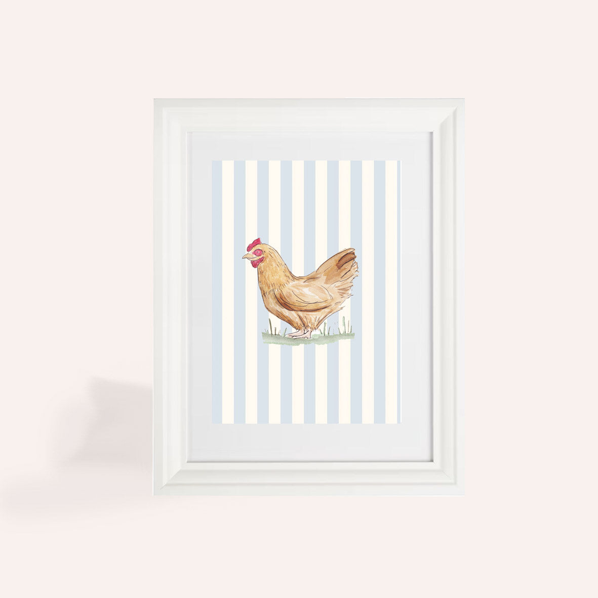 Grace Chicken A5 Print