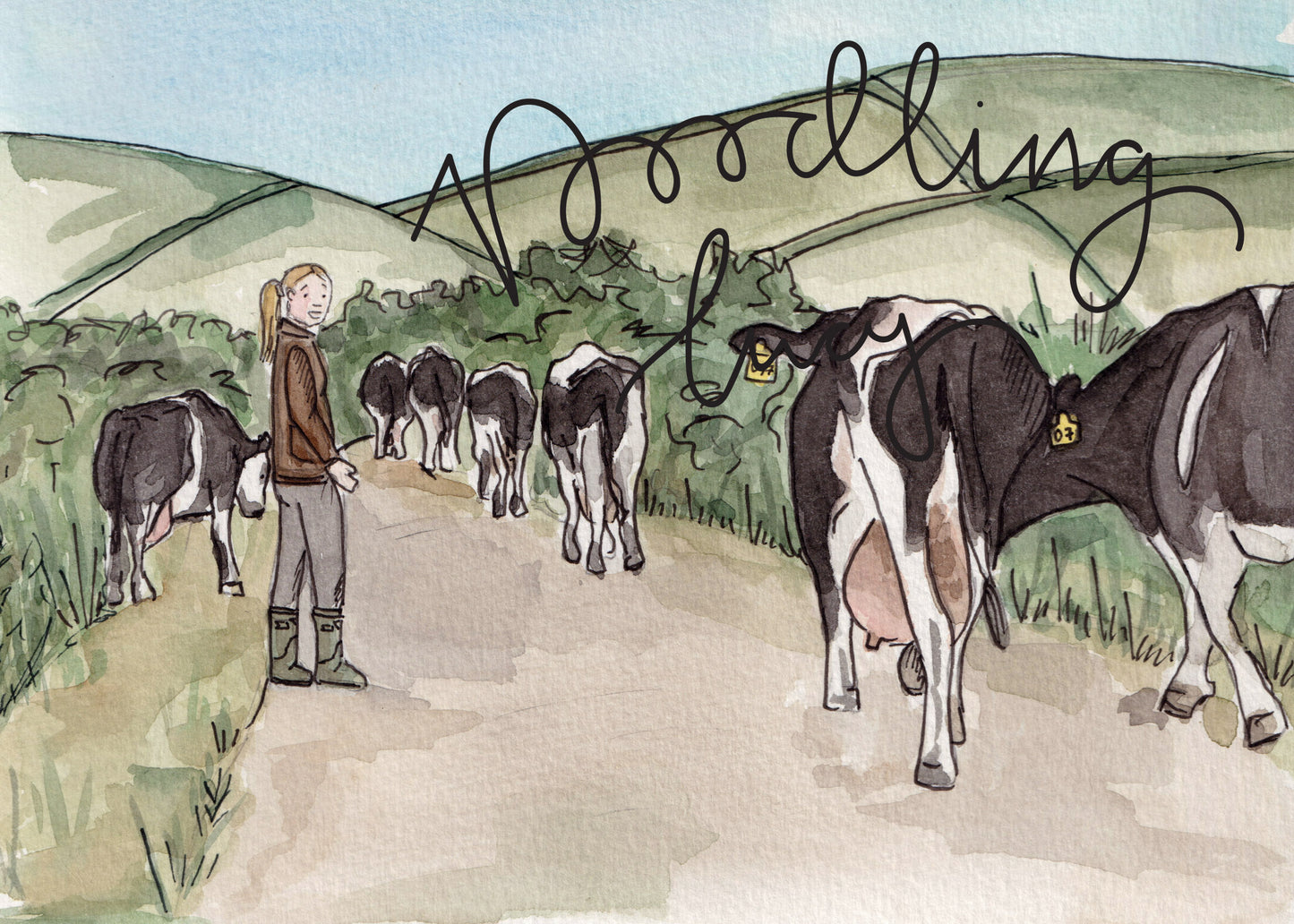 Milking Time A5 Original