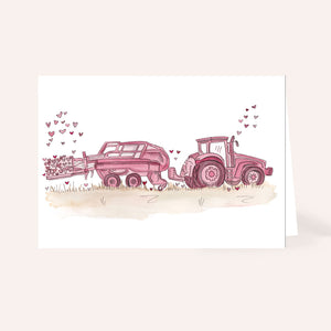 Bales Of Love Card