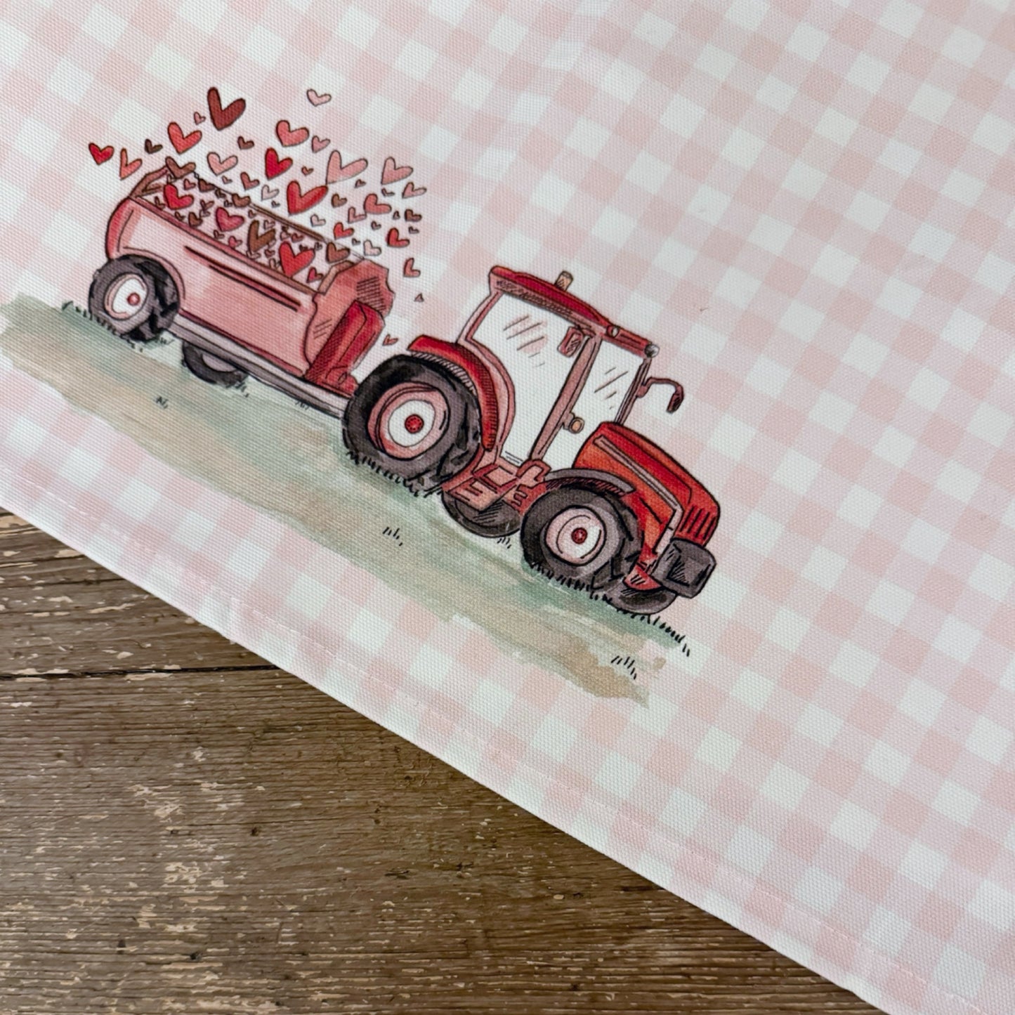 Spread The Love Tea Towel