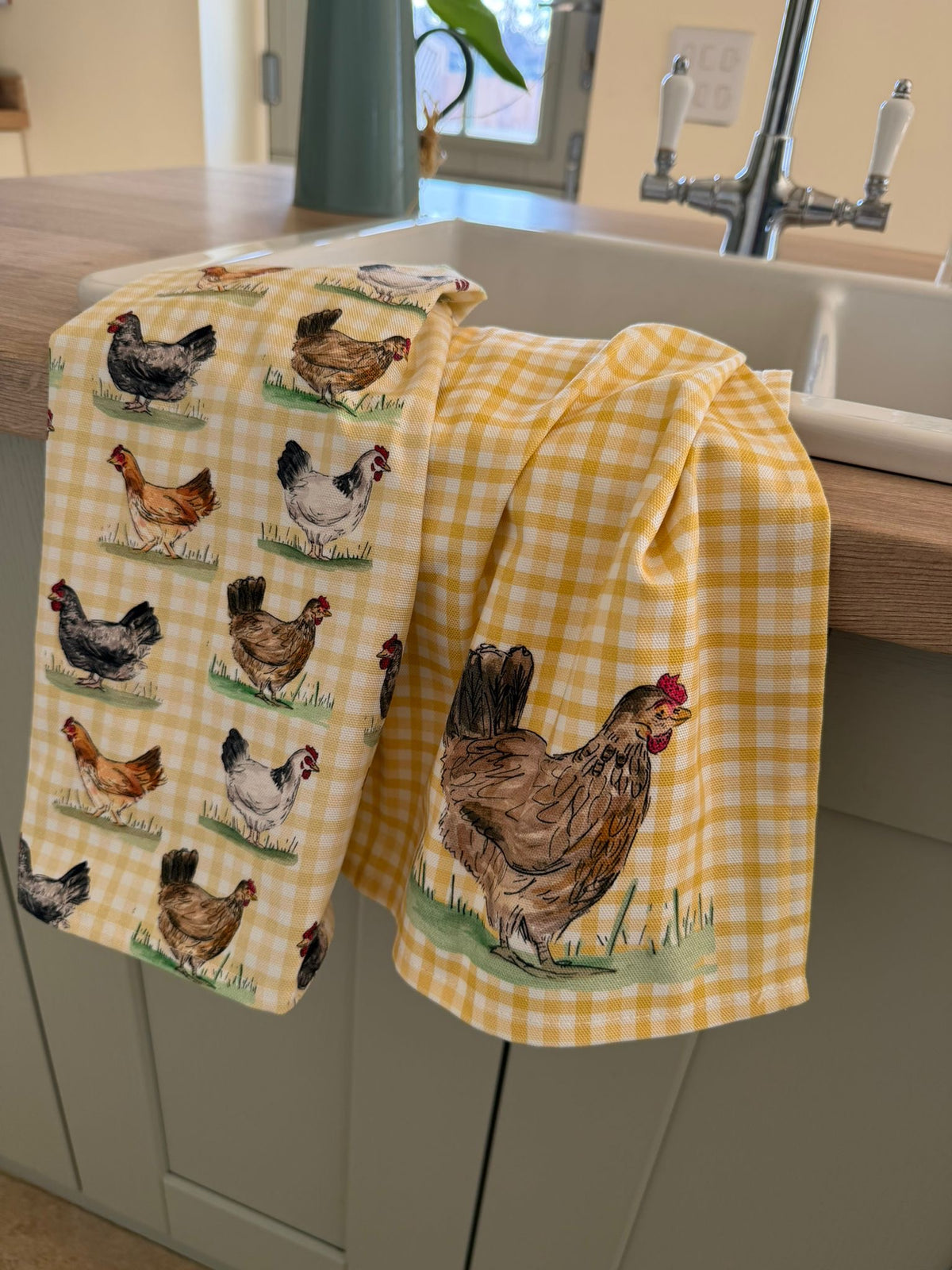 Spring Chicken Tea Towel Bundle