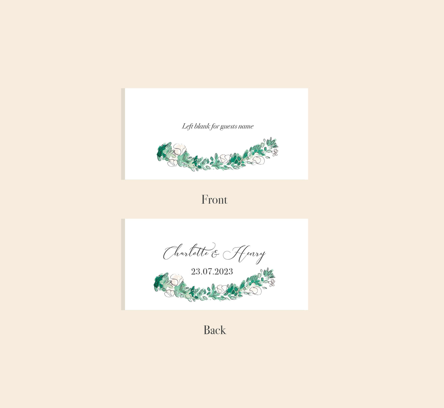 Signature Doodling Lucy Wedding Place Name