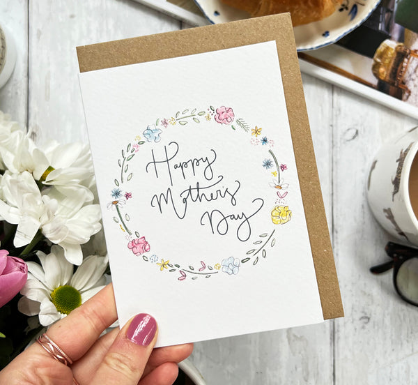 Delicate Floral Mother's Day Card