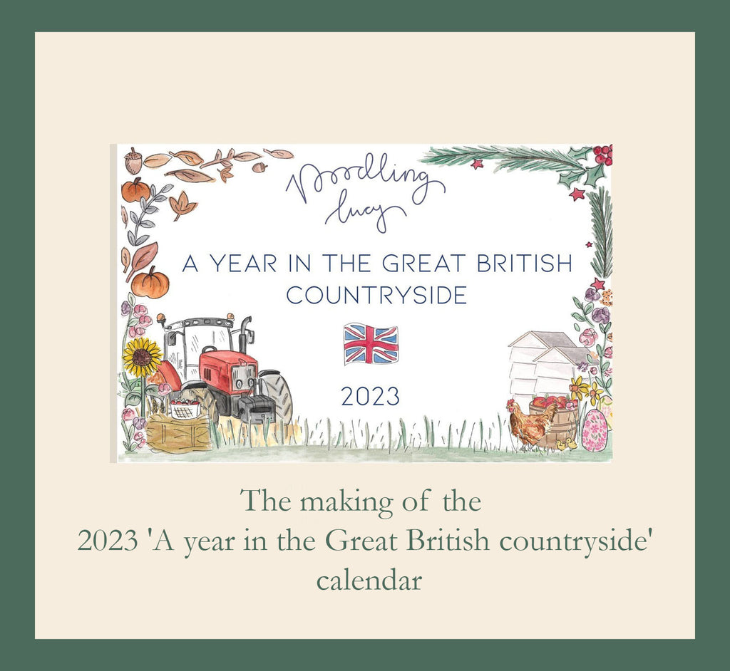 The making of the 2023 'A year in the Great British countryside' calendar
