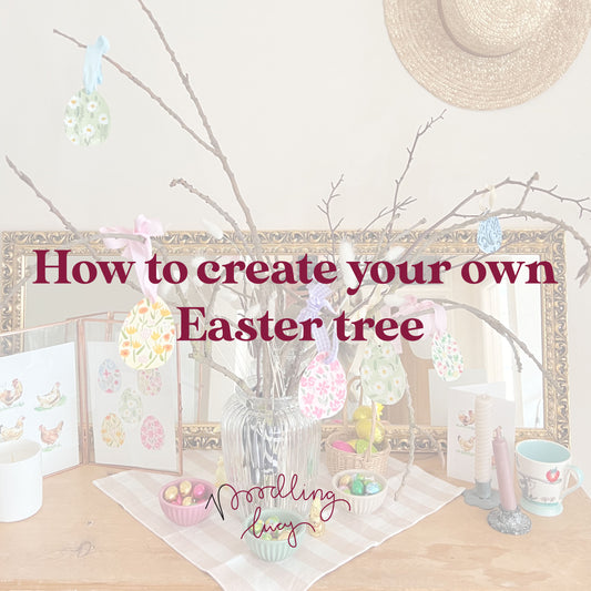 Spring Decorating - Easter Tree