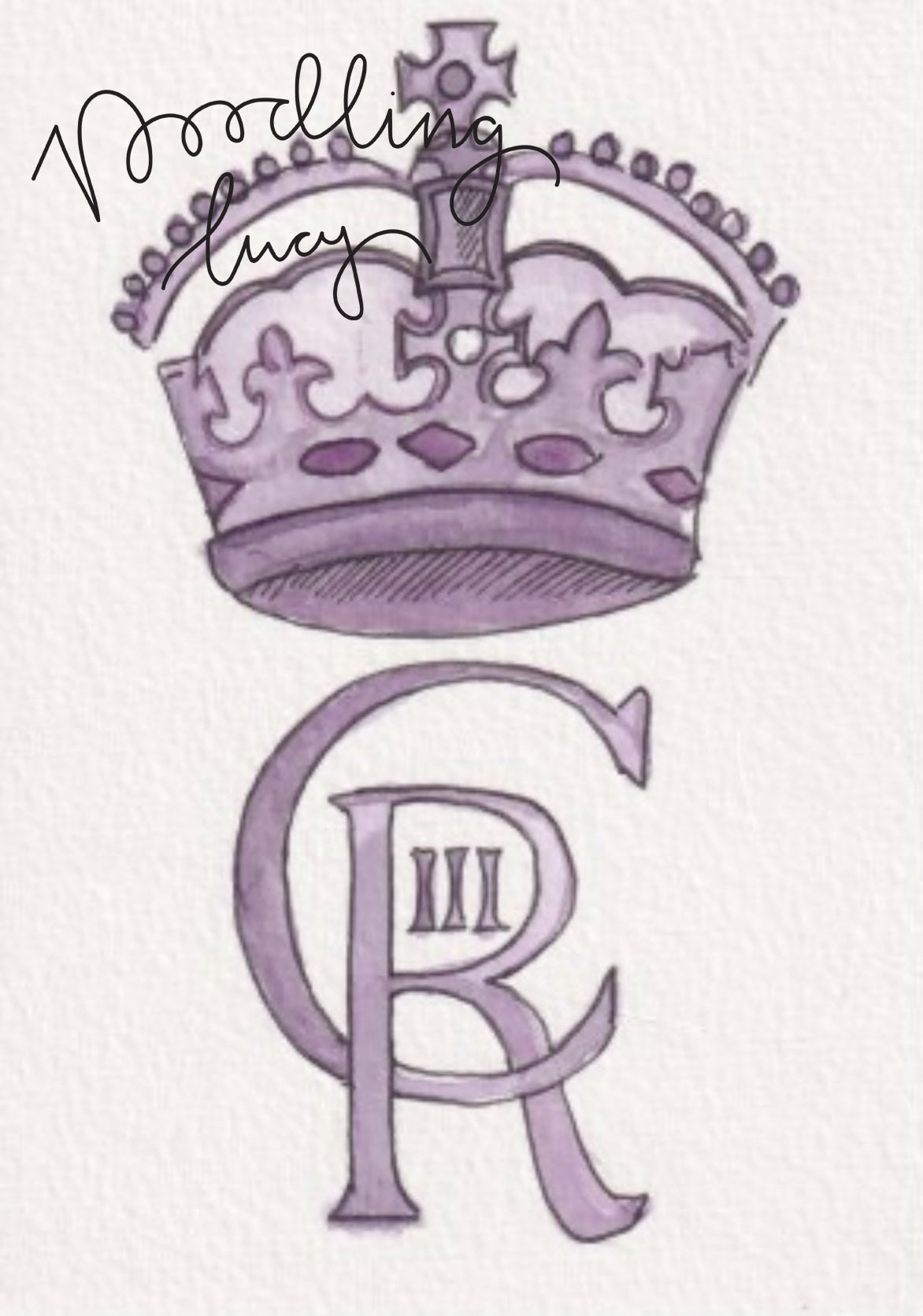 King Charles Cypher A6 Original Illustration