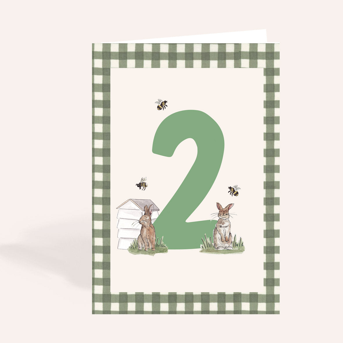 2nd Birthday Age Milestone Card