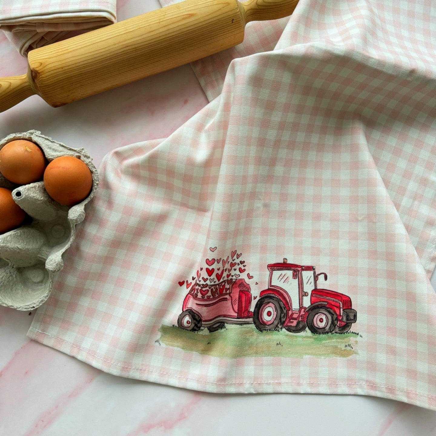 Spread The Love Tea Towel