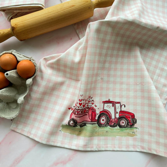 Spread The Love Tea Towel