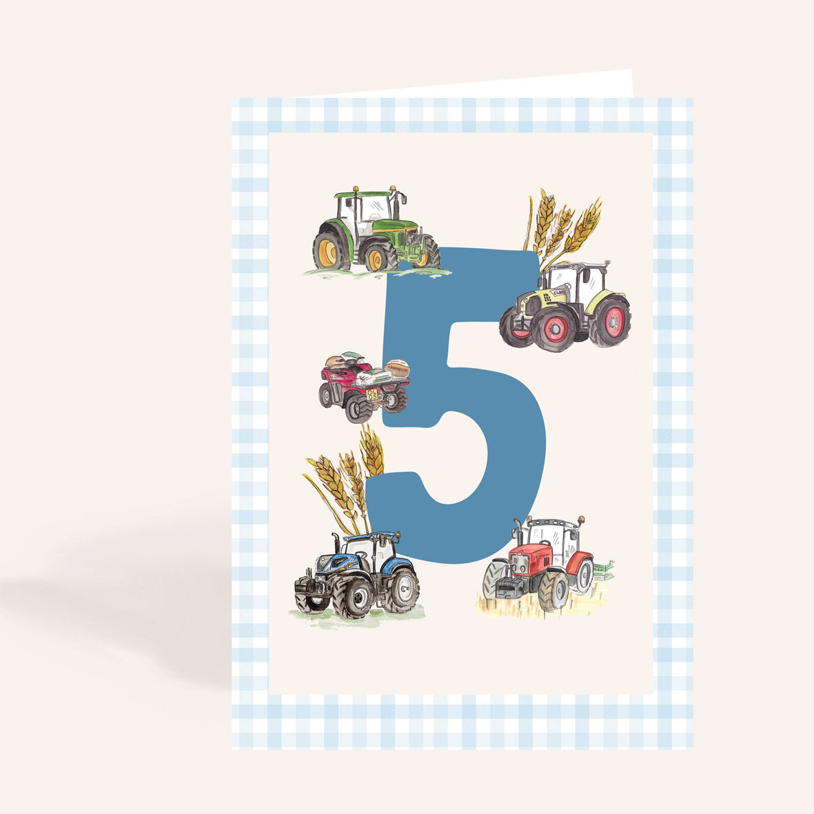 5th Birthday Age Milestone Card