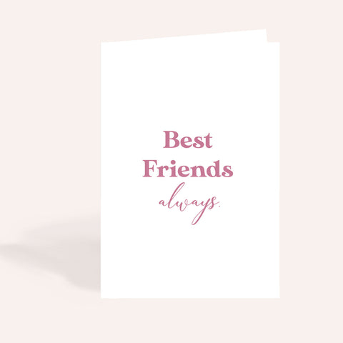Best Friends Always Card