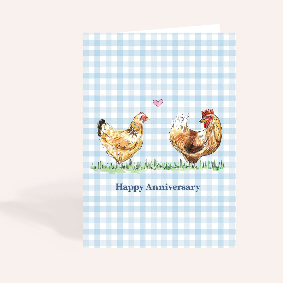 Spring Chicken Anniversary Card