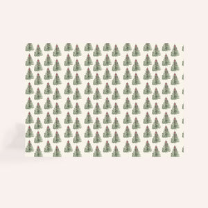 Christmas Tree Luxury Christmas Wrapping Paper (Sheet)