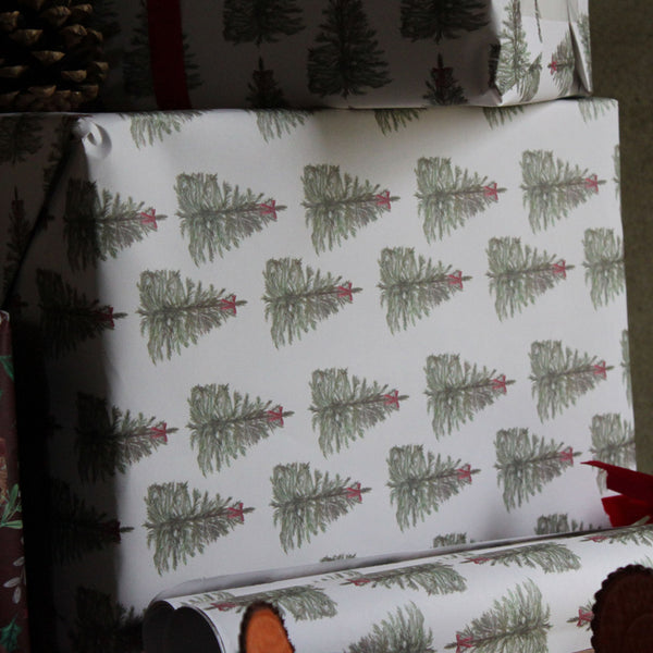 Christmas Tree Luxury Christmas Wrapping Paper (Sheet)