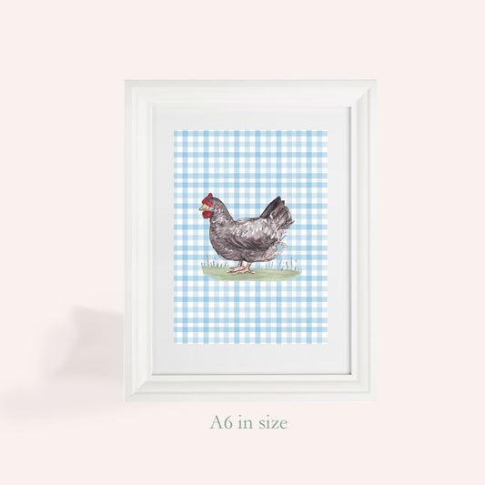 Daphne A6 Art Print
