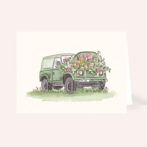 Floral Defender Card