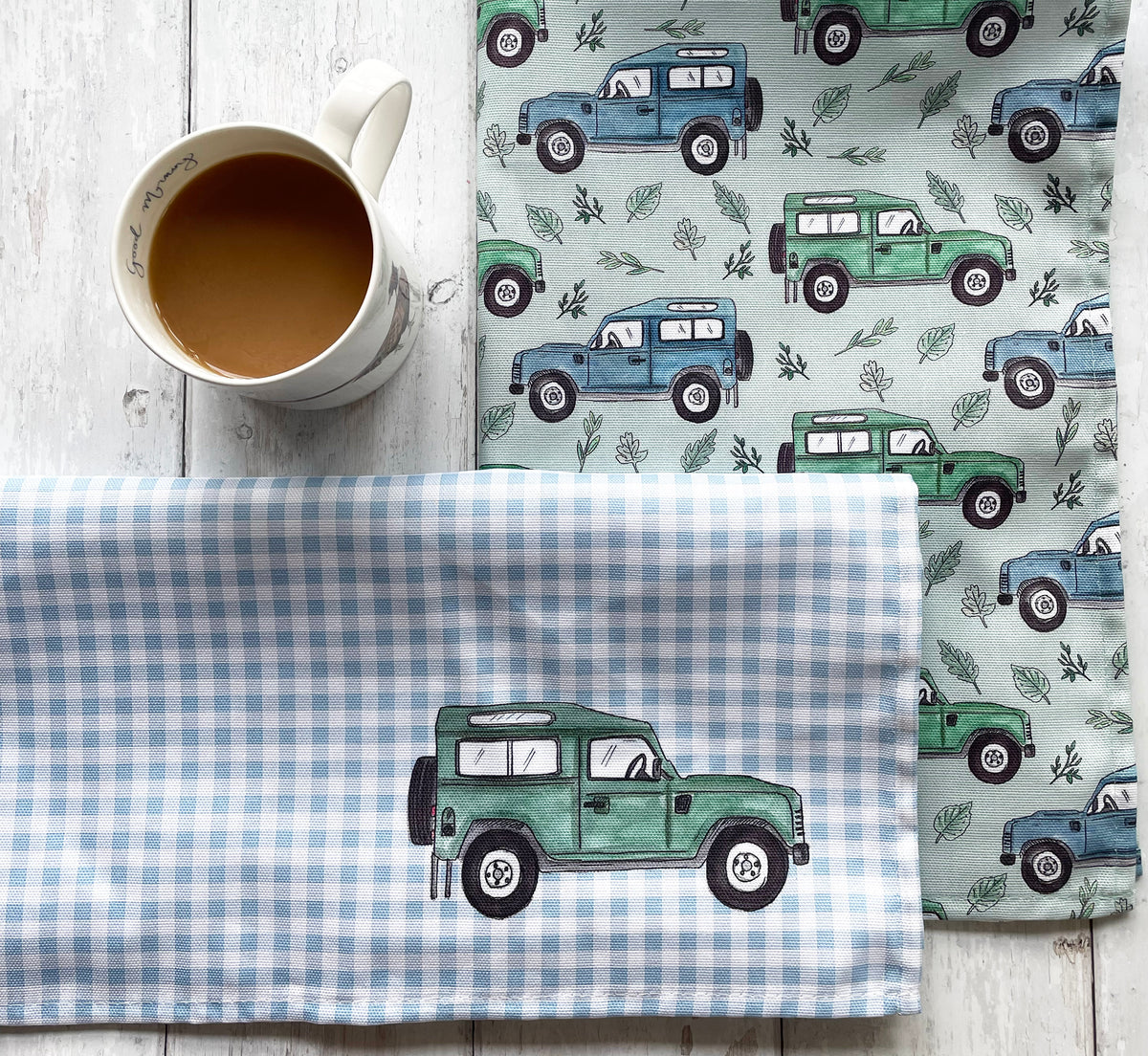 Defender Tea Towel Bundle – Doodling Lucy