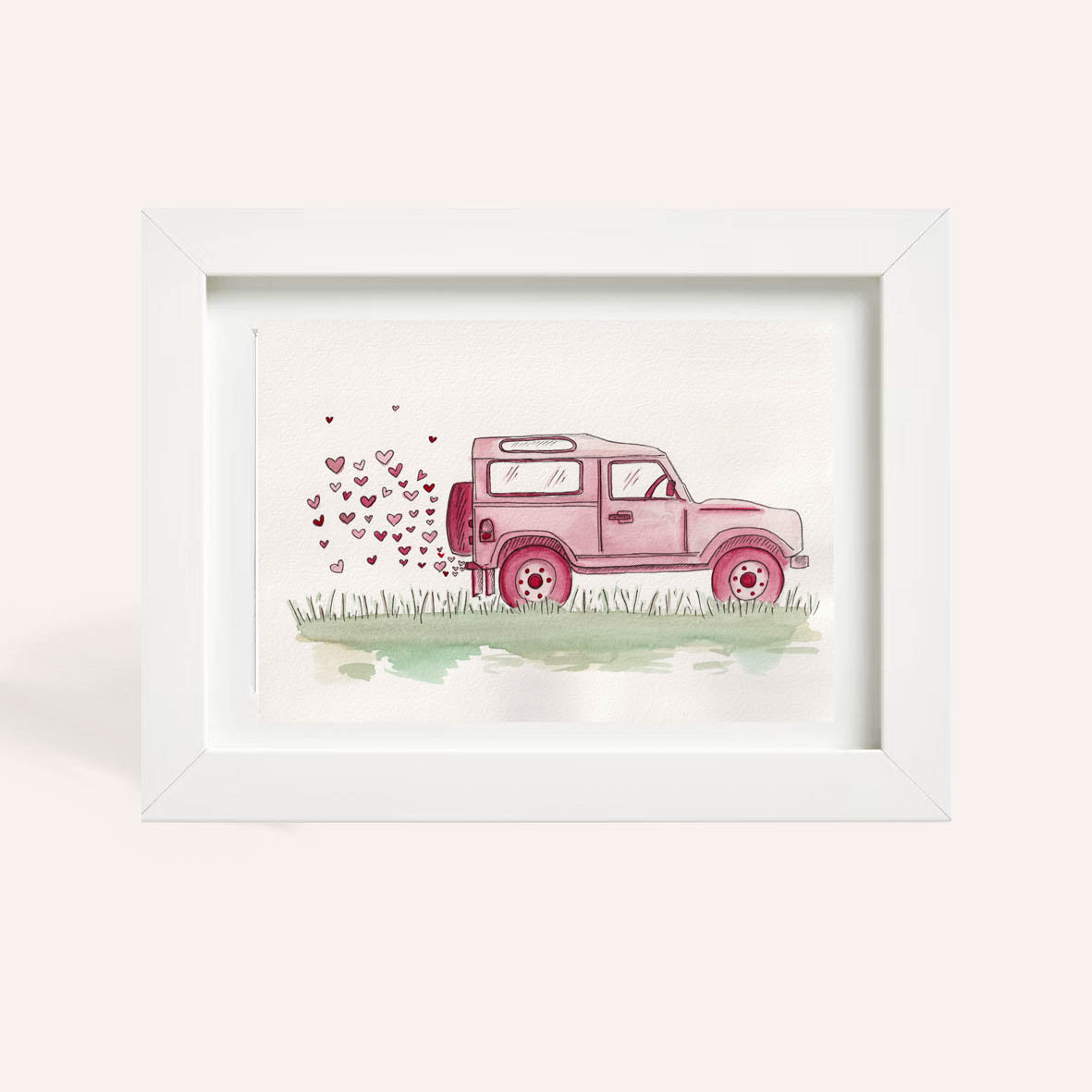 Defend The Love A4 Original Watercolour