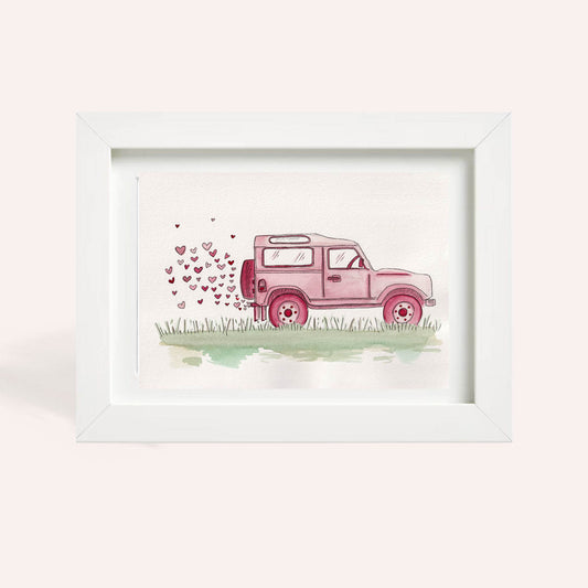 Defend The Love A4 Original Watercolour