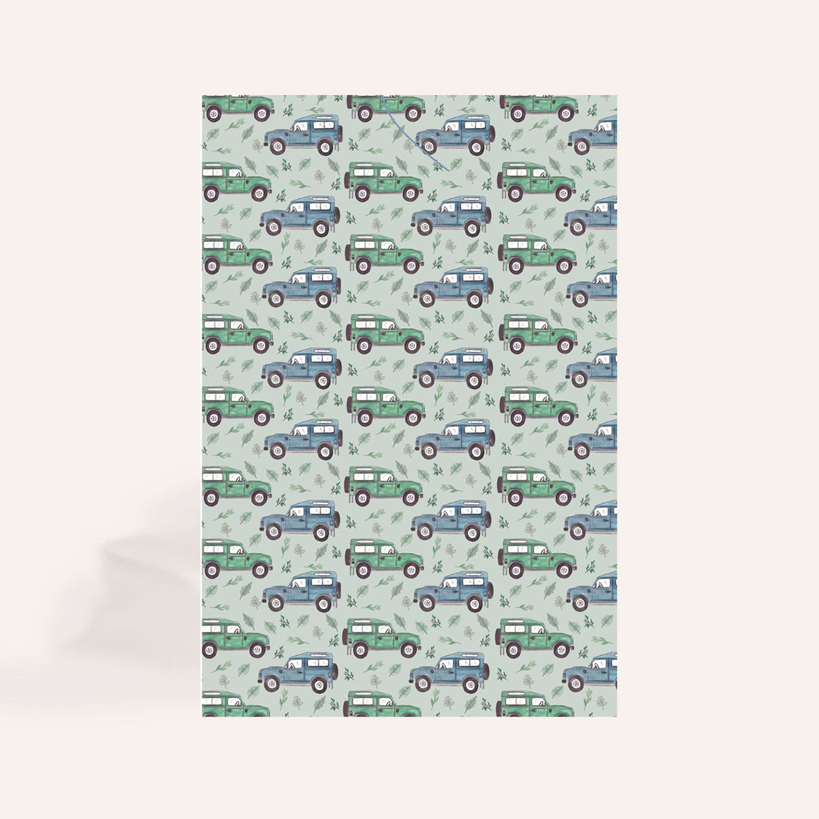 Defender Pattern Tea Towel