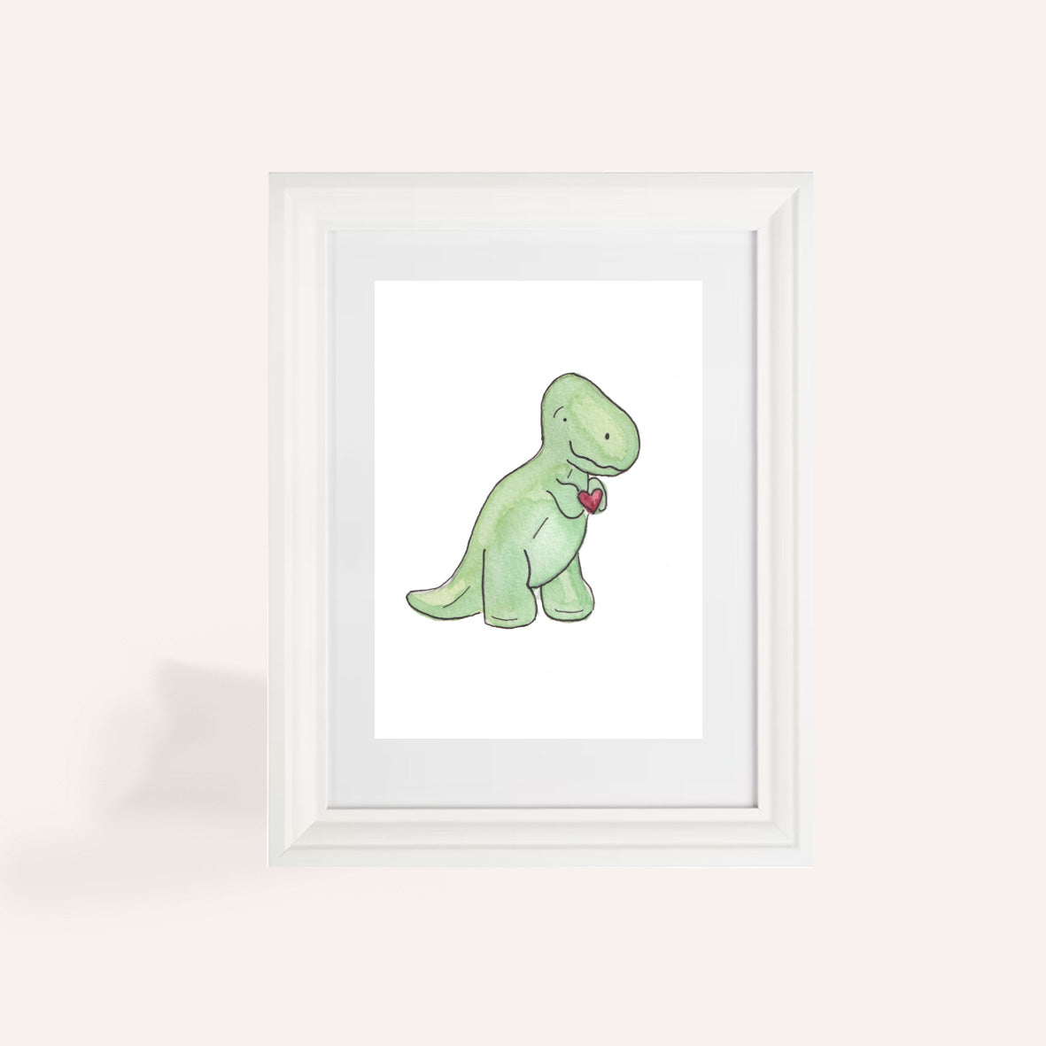 PREORDER Love Dino A5 Print