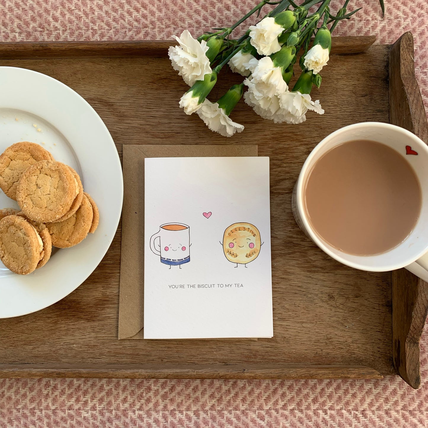 Biscuit To My Tea Card