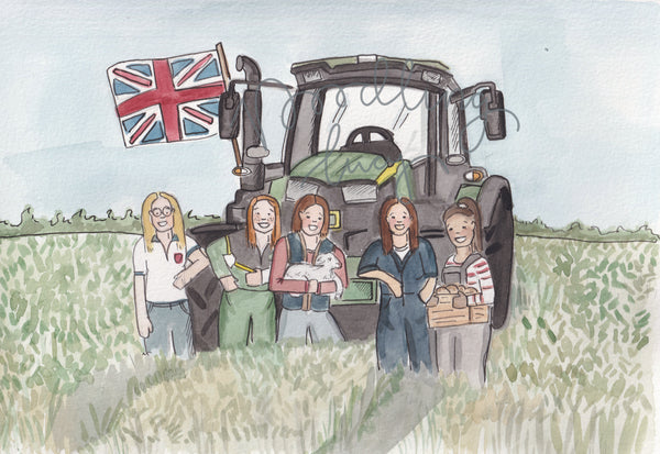 Farmers A4 Watercolour Original