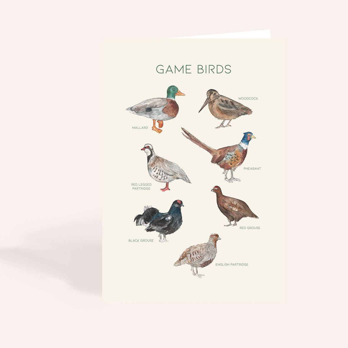 Game Bird Card