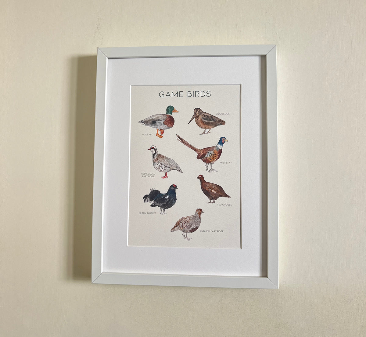 Game Birds Print