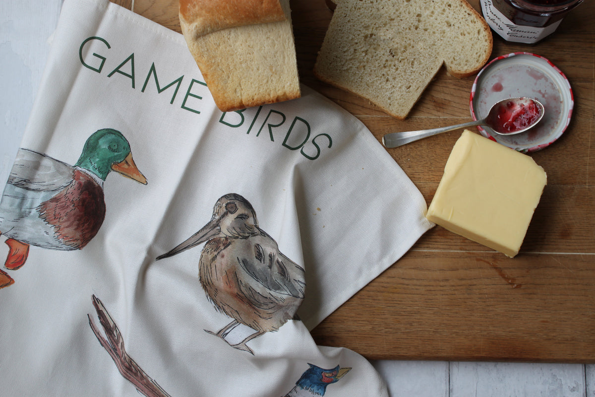 Game Bird Tea Towel