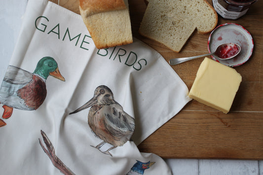 Game Bird Tea Towel