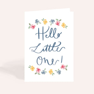 Blossom Meadow New Baby Card