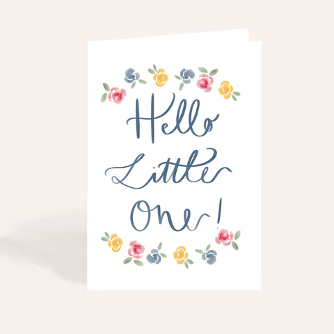 Blossom Meadow New Baby Card