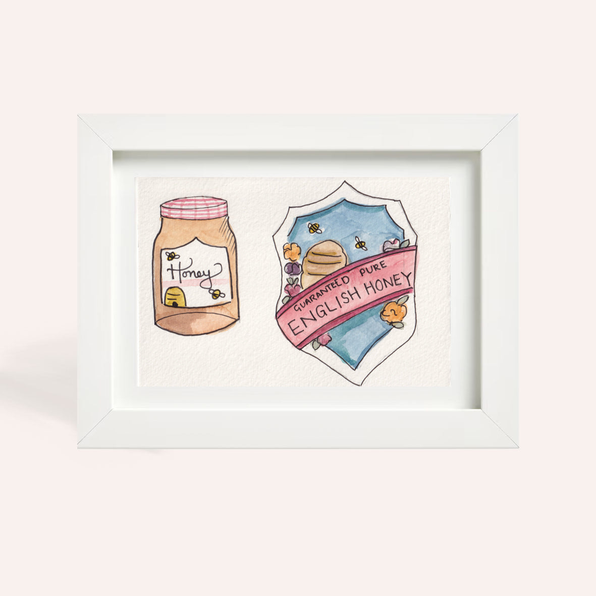 Honey A6 Original Illustration
