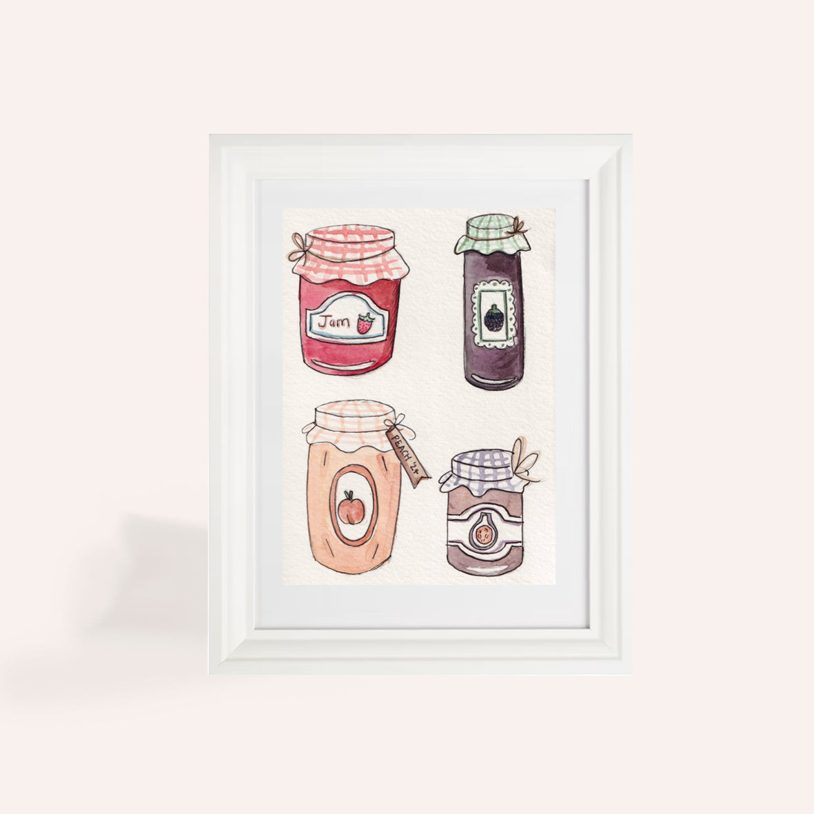 Jam Pots A6 Original Illustration
