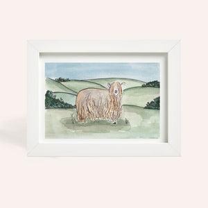 Lincoln Longwool A5 Original Watercolour