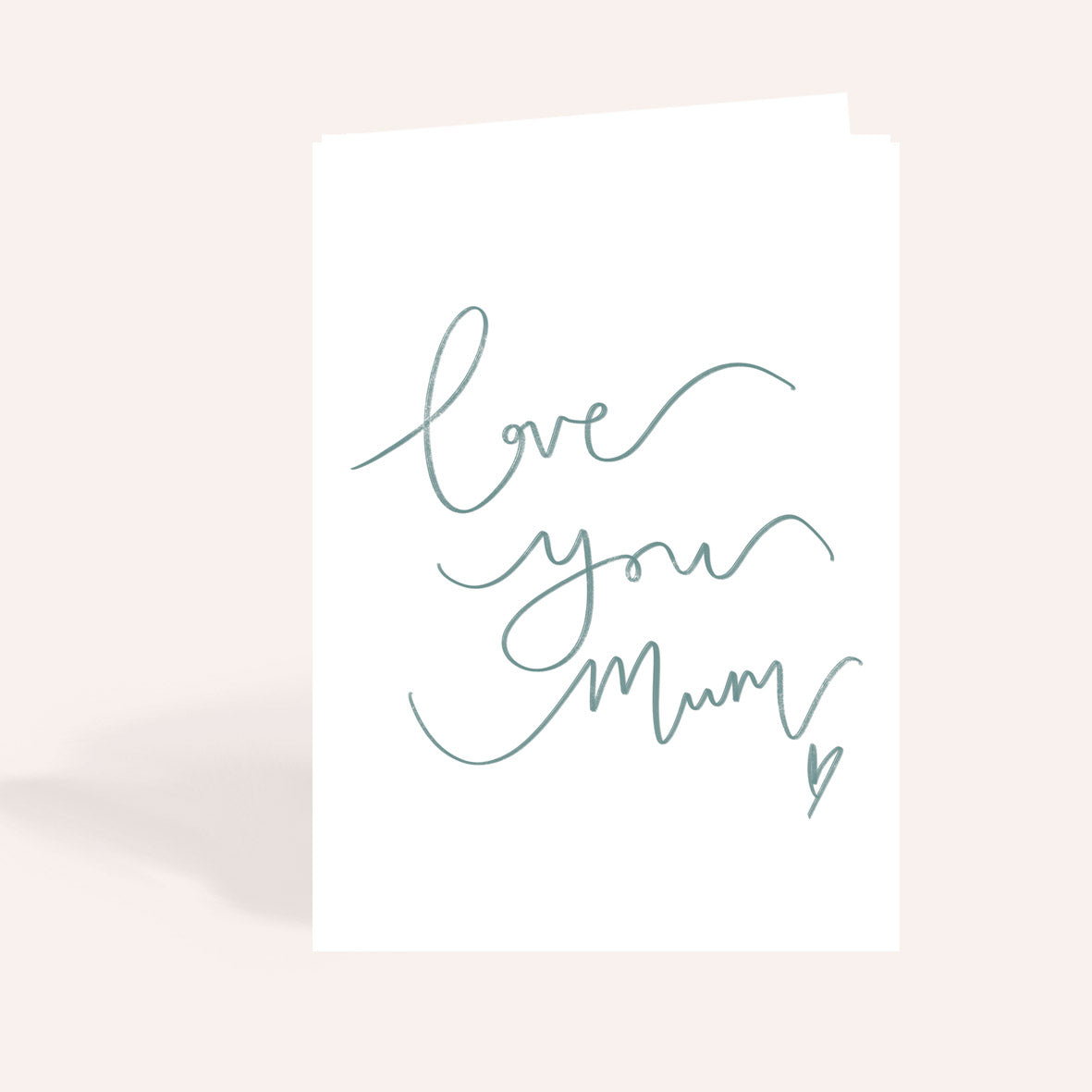 Love You Mum Mother's Day Card