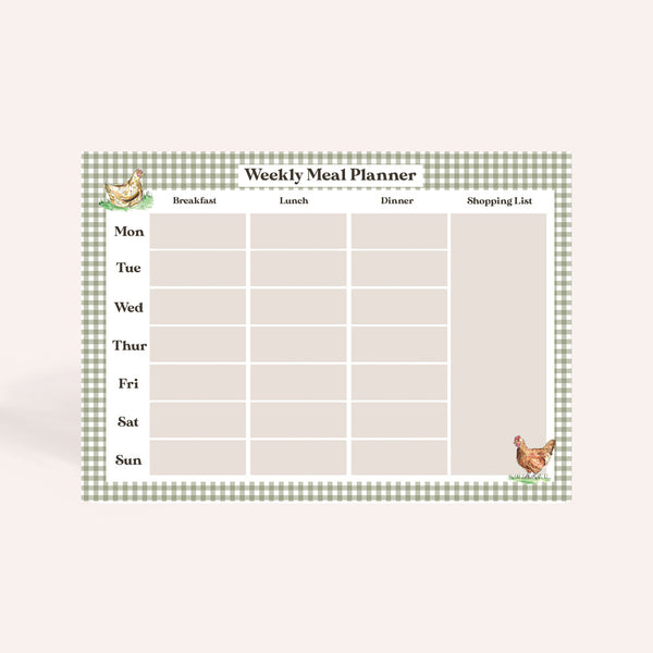 Homestead Meal Planner