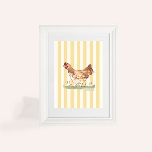 Millie Chicken A5 Print