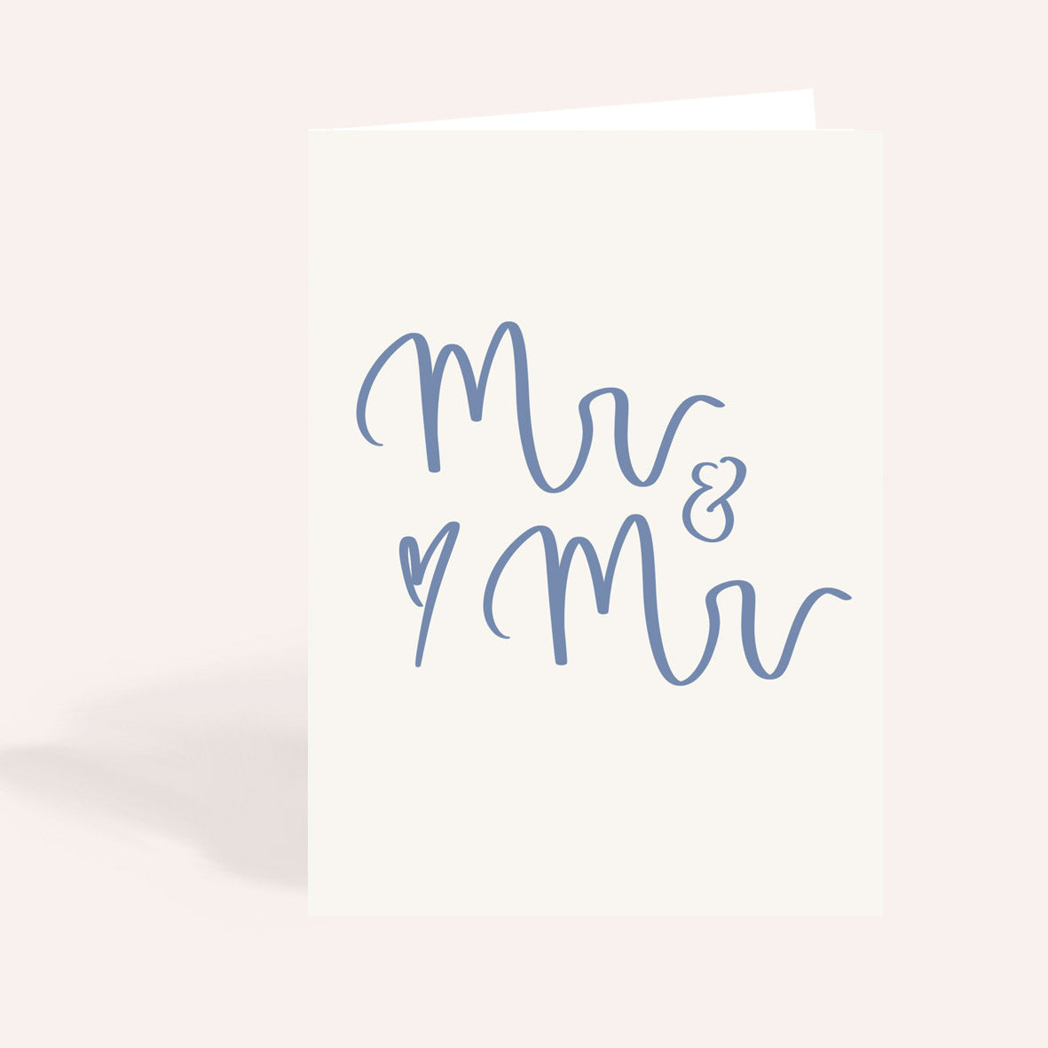 Mr & Mr Wedding Card