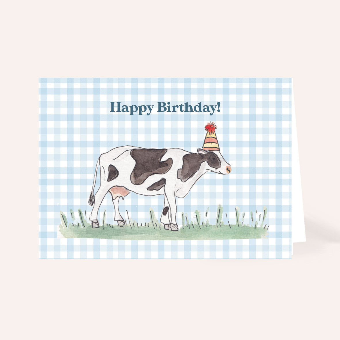 Party Cow Birthday Card