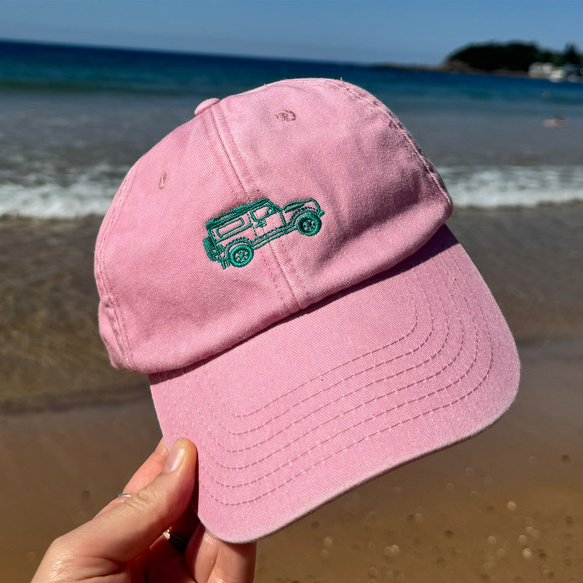 Vintage Pink Defender Cap