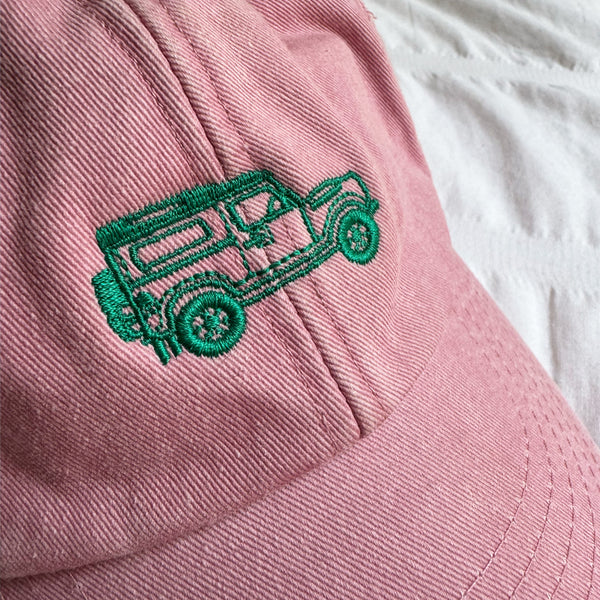 Vintage Pink Defender Cap