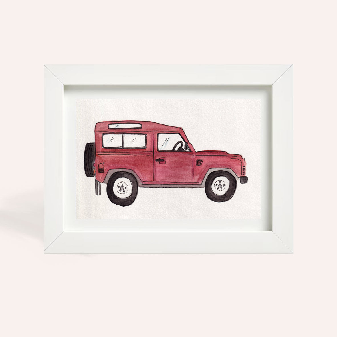 Red Defender 90 A5 Original