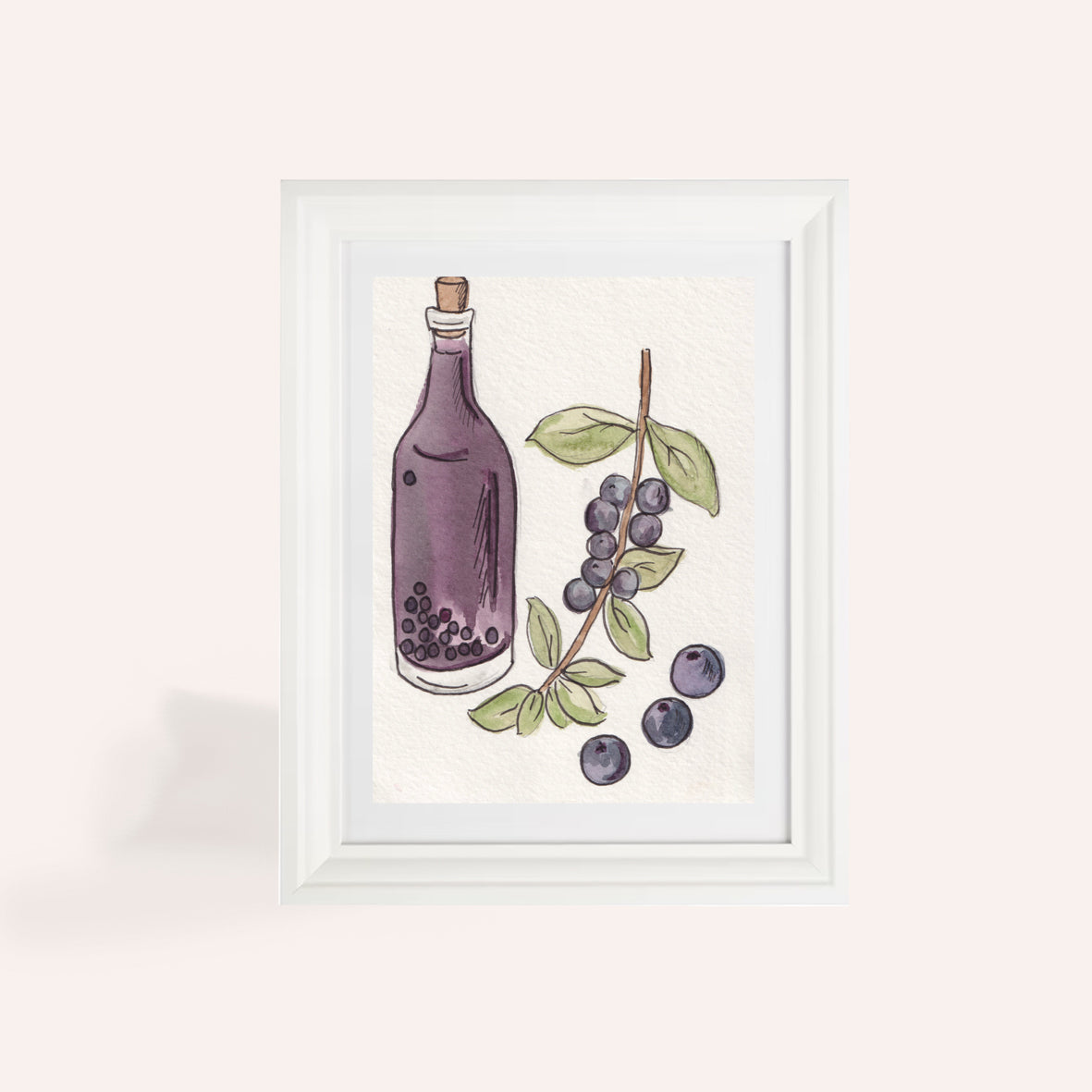 Slow Gin Original Illustration